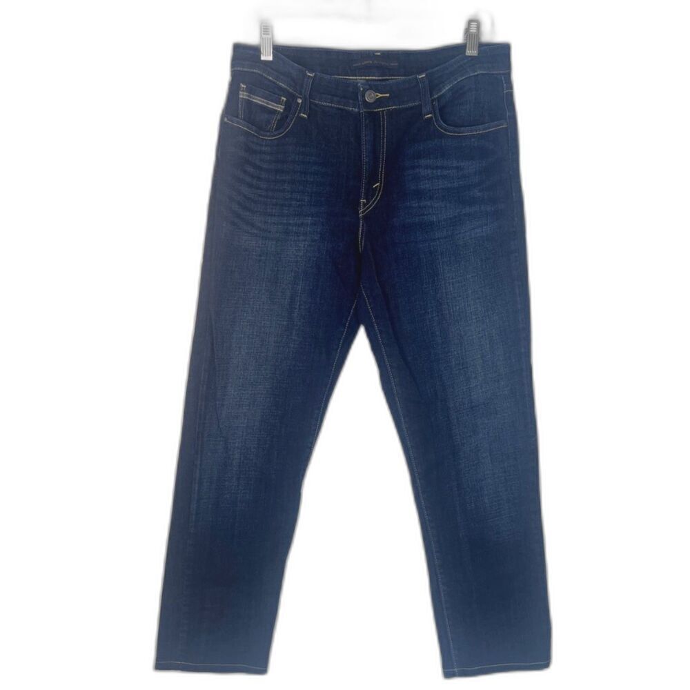 Levis Mid Rise Skinny Dark Wash Denim Jeans The Original Size 12S Western Basic